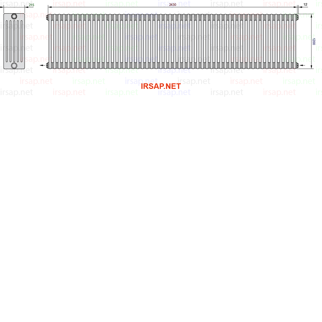 Радиатор IRSAP Tesi 61200/54 T08 CL 01